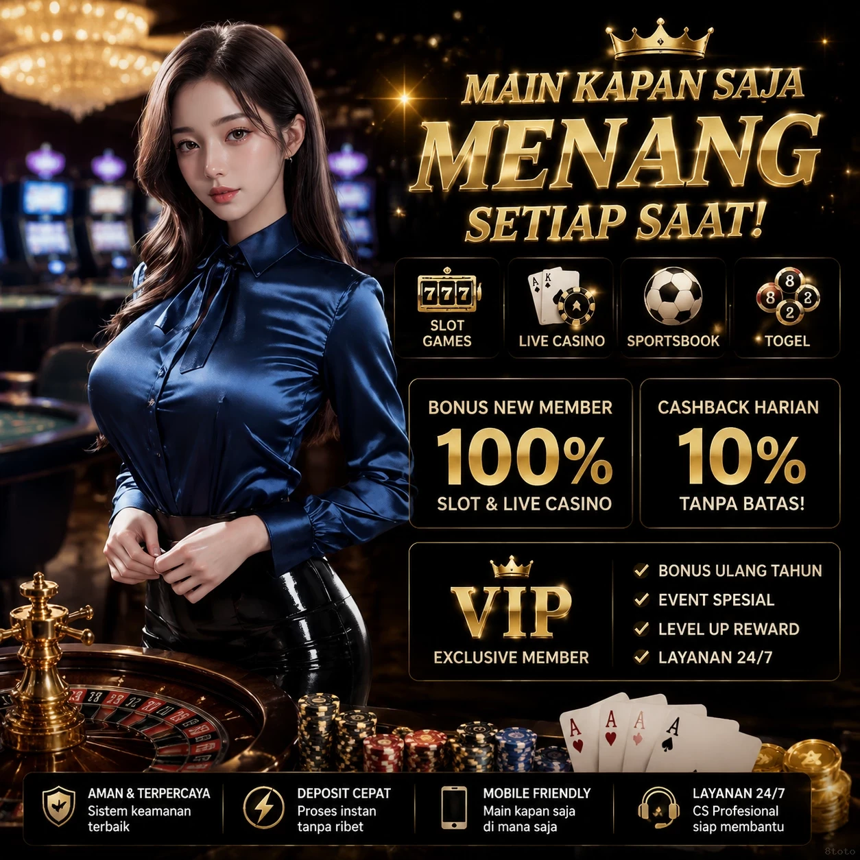 Cara Mendaftar dan Verifikasi Akun di 8toto